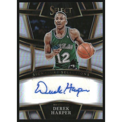 2022-23 Select Signature Selections Autographs #22 Derek Harper