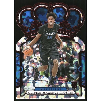 2023-24 Crown Royale Crystal Red #80 Olivier-Maxence Prosper