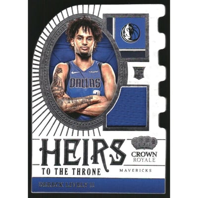 2023-24 Crown Royale Heirs to the Throne Jerseys #5 Dereck Lively II