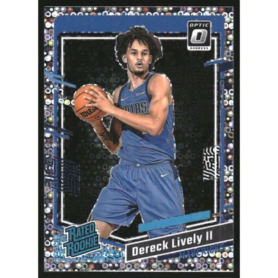 2023-24 Donruss Optic Fast Break Holo #245 Dereck Lively II RR