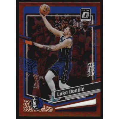 2023-24 Donruss Optic Orange #67 Luka Doncic