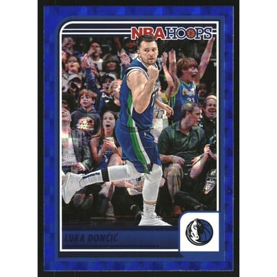 2023-24 Hoops Hyper Blue #158 Luka Doncic