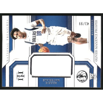 2023-24 Panini National Treasures Rookie Materials #10 Olivier-Maxence Prosper