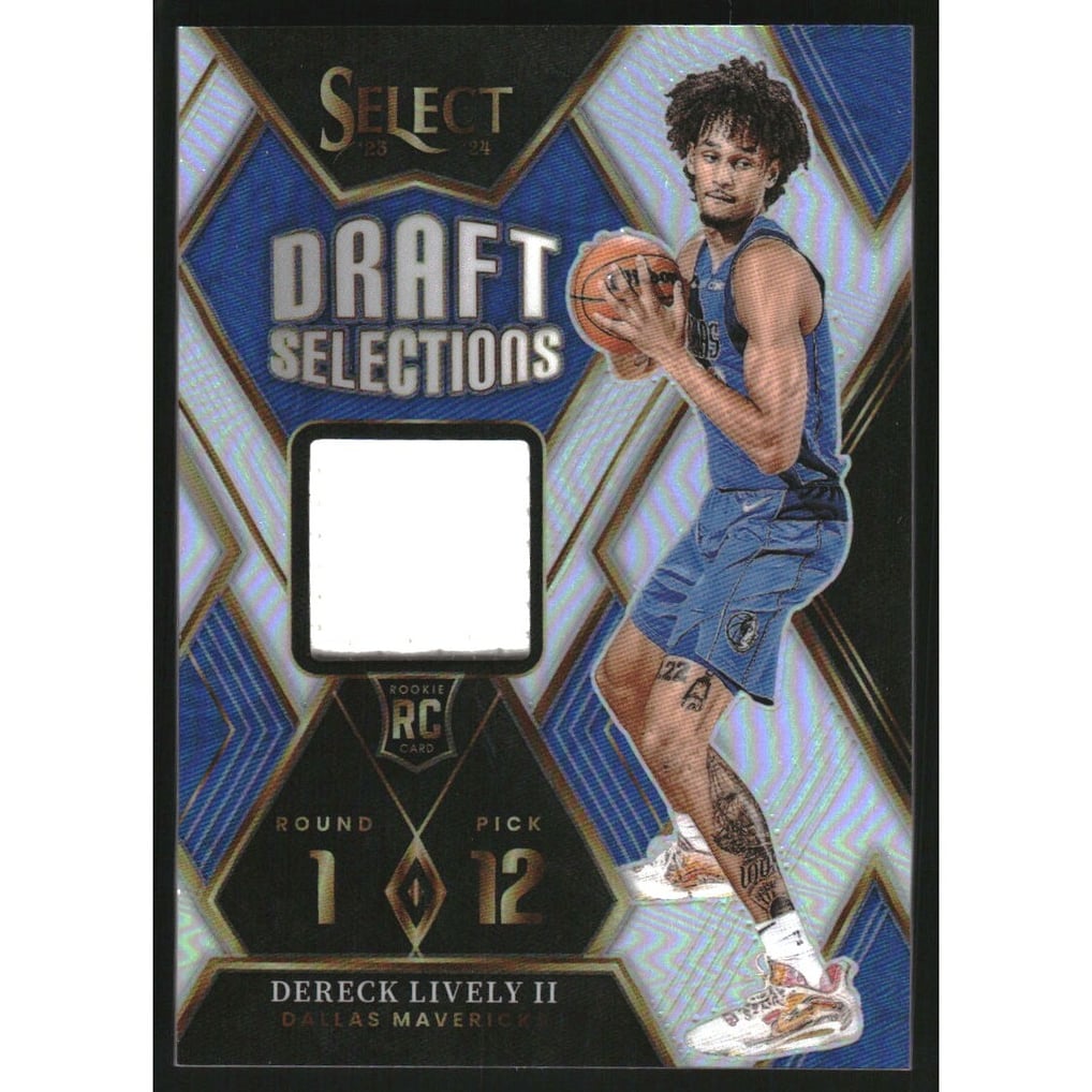 2023-24 Select Draft Selections Memorabilia #22 Dereck Lively II
