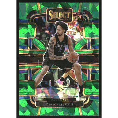 2023-24 Select Prizms Green Ice #76 Dereck Lively II