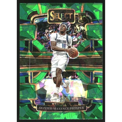 2023-24 Select Prizms Green Ice #85 Olivier-Maxence Prosper