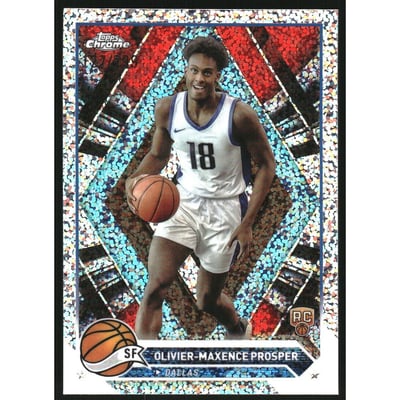 2023-24 Topps Chrome Speckle Refractors #120 Olivier-Maxence Prosper