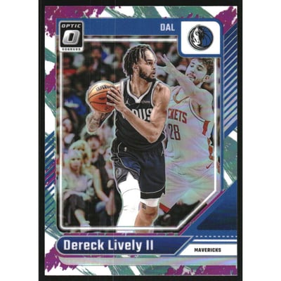 2024-25 Donruss Optic Jazz #44 Dereck Lively II