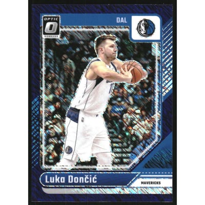 2024-25 Donruss Optic Purple Shimmer #214 Luka Doncic