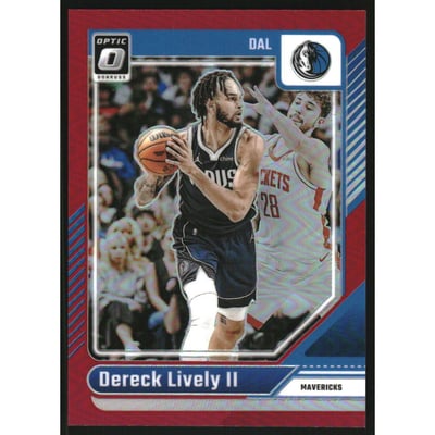 2024-25 Donruss Optic Red #44 Dereck Lively II