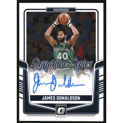 2024-25 Donruss Optic Signature Series #50 James Donaldson