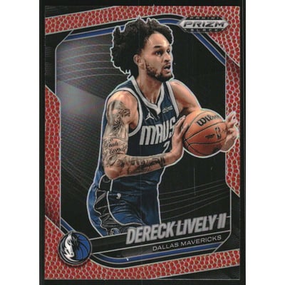 2024-25 Panini Prizm Black Prizms Basketball #200 Dereck Lively II