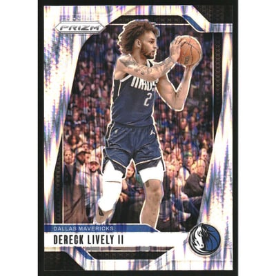 2024-25 Panini Prizm Prizms Skewed #214 Dereck Lively II