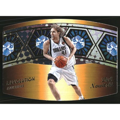 2024-25 Panini Revolution Ring Bearers Fractal #9 Dirk Nowitzki