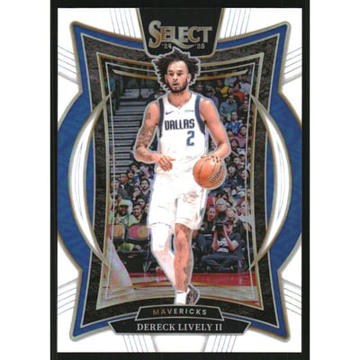2024-25 Select White Prizms #26 Dereck Lively II