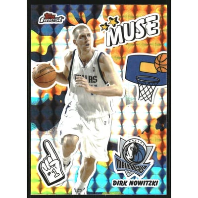 2025-26 Finest Muse Geometric Refractors #M5 Dirk Nowitzki