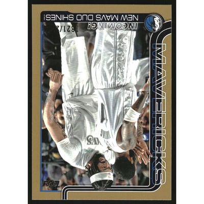 2025-26 Topps Gold #296 Incoming!/Kyrie Irving/Anthony Davis
