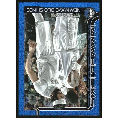 2025-26 Topps Sandglitter Blue #296 Incoming!/Kyrie Irving/Anthony Davis