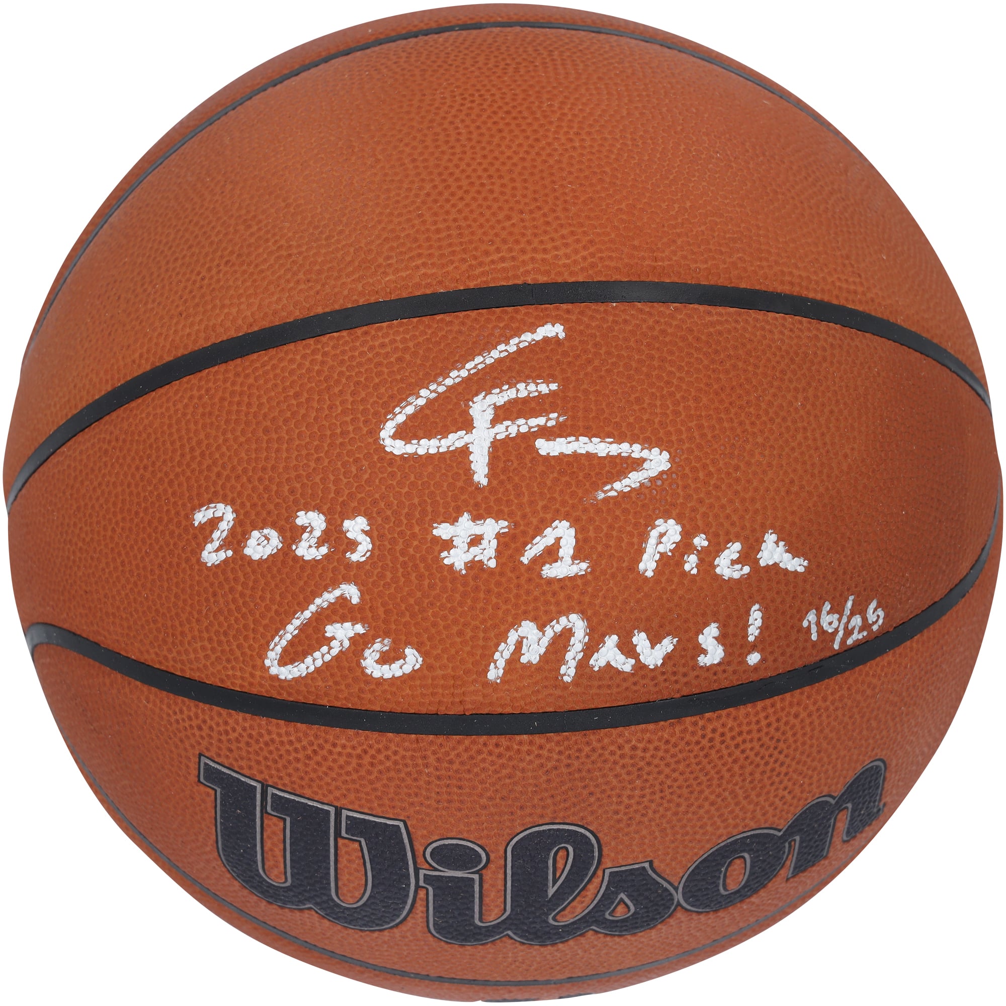 Cooper Flagg Dallas Mavericks Autographed Fanatics Authentic 