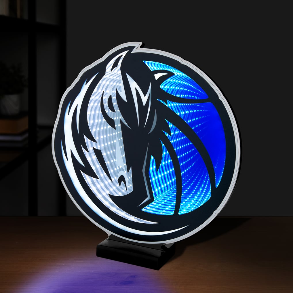 Dallas Mavericks LED Infinity Logo Light