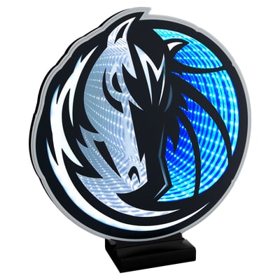 Dallas Mavericks LED Infinity Logo Light