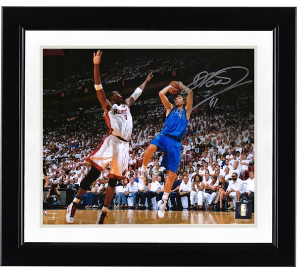 Dirk Nowitzki Autographed Photos, Signed Dirk Nowitzki Inscripted Dirk Nowitzki 直筆サイン入りメモラビリアノビツキー10シリ