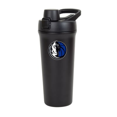 Dallas Mavericks Logo Brands 26oz. Flipside Shaker Bottle