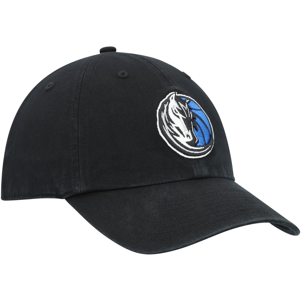  Dallas Mavericks '47 Core Logo Clean Up Adjustable Hat - Black