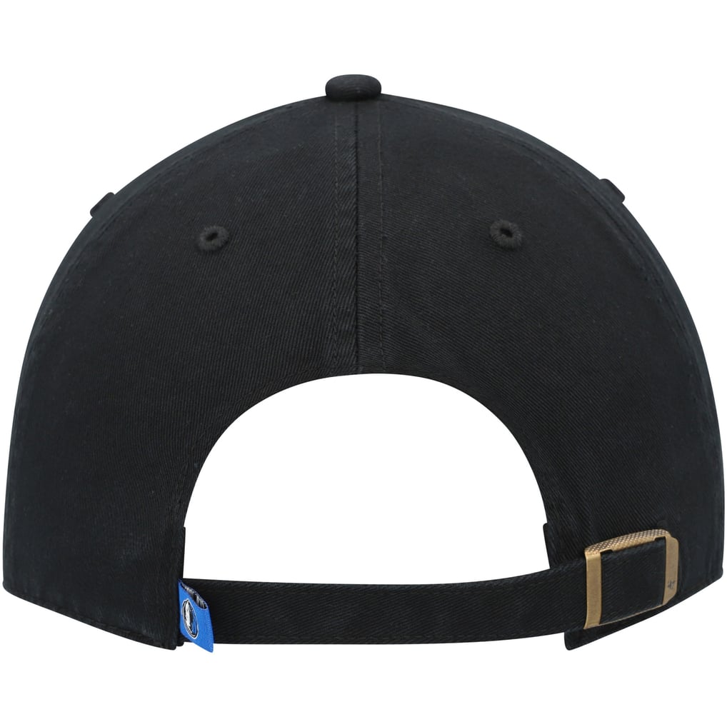  Dallas Mavericks '47 Core Logo Clean Up Adjustable Hat - Black