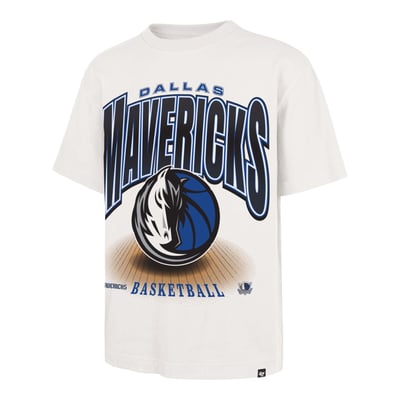 Dallas Mavericks '47 Team Flex Foundation T-Shirt - Cream