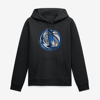 Dallas Mavericks Big & Tall Forged Mascot Hoodie - Black
