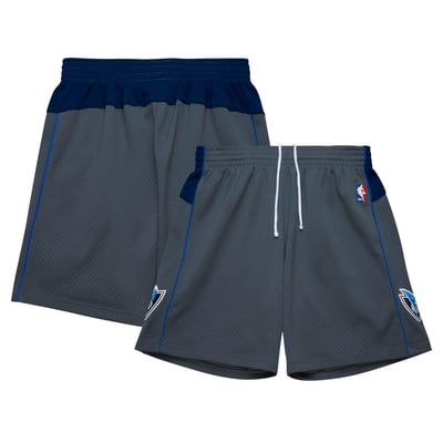Dallas Mavericks Mitchell & Ness 2003/04 Replica Shorts - Gray