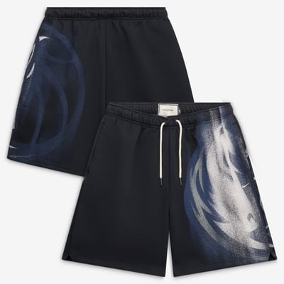 Dallas Mavericks Nike 2026 Standard Issue Practice Icon Fleece Shorts - Black