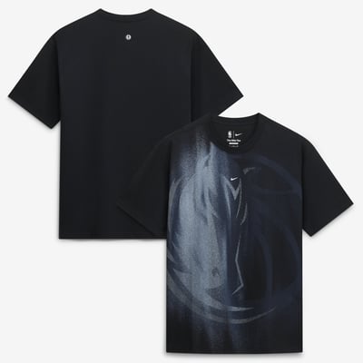 Dallas Mavericks Nike 2026/27 Standard Issue Practice Icon T-Shirt - Black