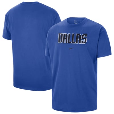  Dallas Mavericks Nike Men's Twill Logo T-Shirt - Blue