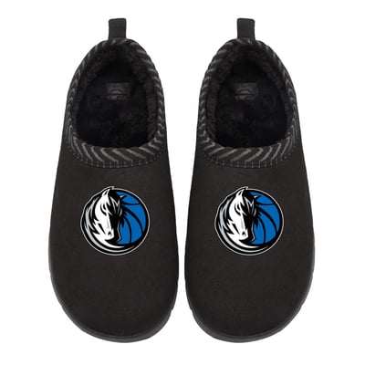 Dallas Mavericks ISlide Unisex Primary Logo Mission Slippers - Black

