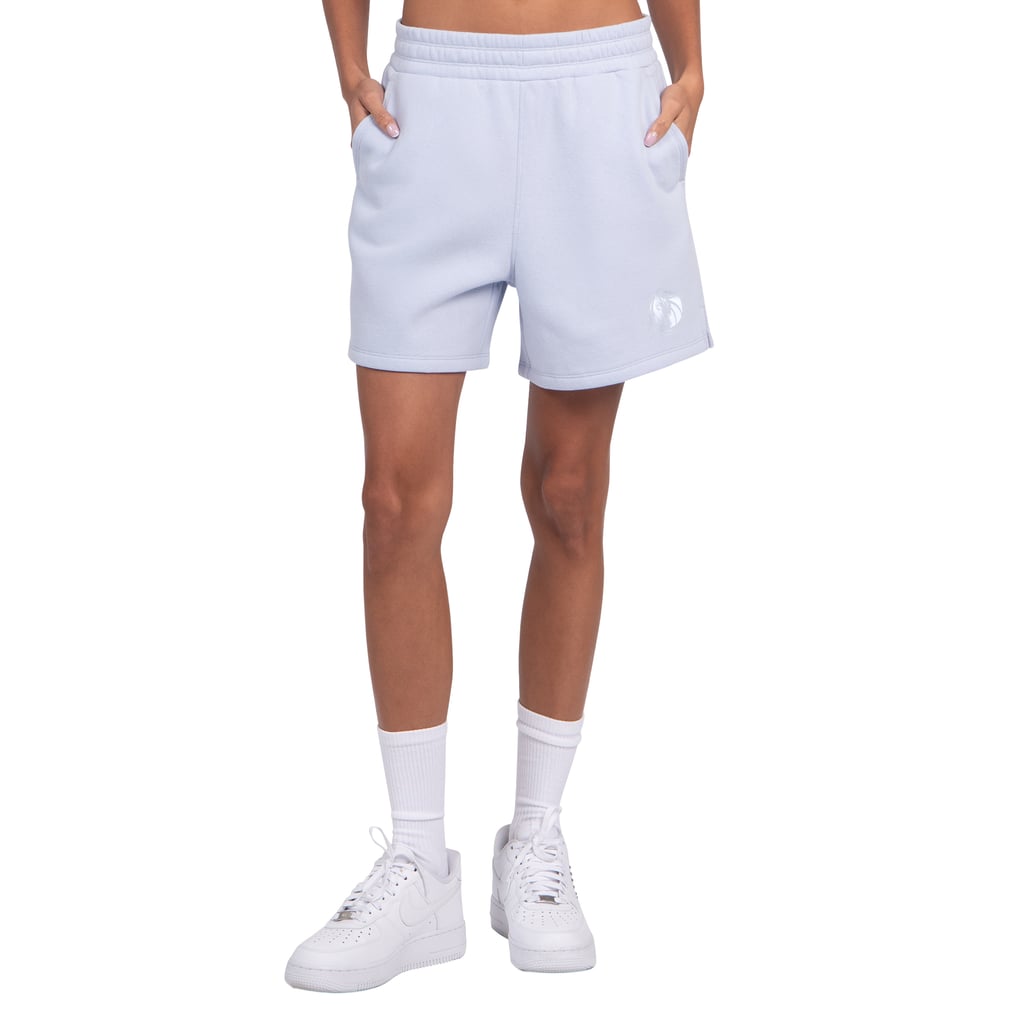  Dallas Mavericks Starter Women's Pastel High Waisted Shorts - Blue