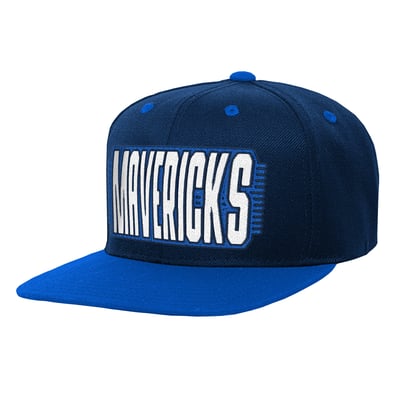 Dallas Mavericks Outerstuff Youth Snapback Hat - Blue