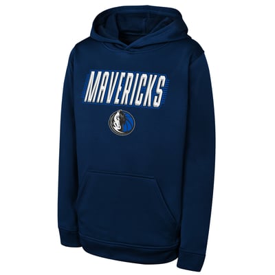 Dallas Mavericks Outerstuff Youth Sack Party Performance Hoodie - Navy
