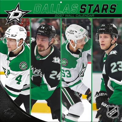 Dallas Stars 2027 12” x 12” Team Wall Calendar