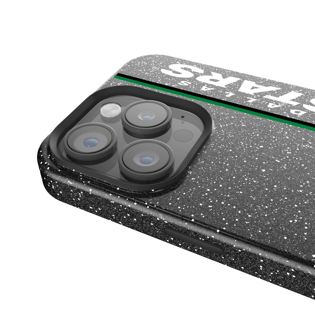 Dallas Stars Keyscaper Sidebar Bling iPhone Case - Black