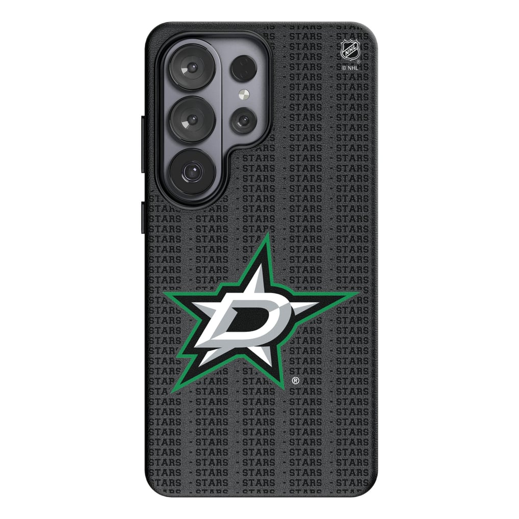 Dallas Stars Keyscaper Text Backdrop Galaxy Magnetic Bump Case