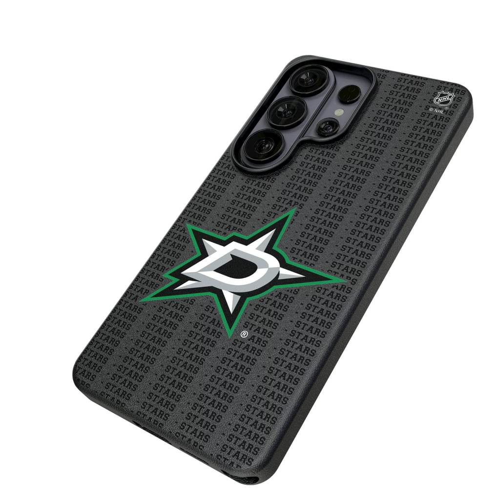 Dallas Stars Keyscaper Text Backdrop Galaxy Magnetic Bump Case