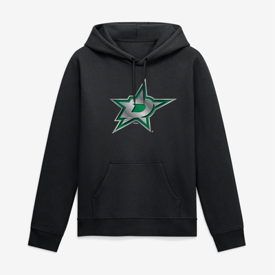 Dallas Stars Big & Tall Forged Mascot Hoodie - Black