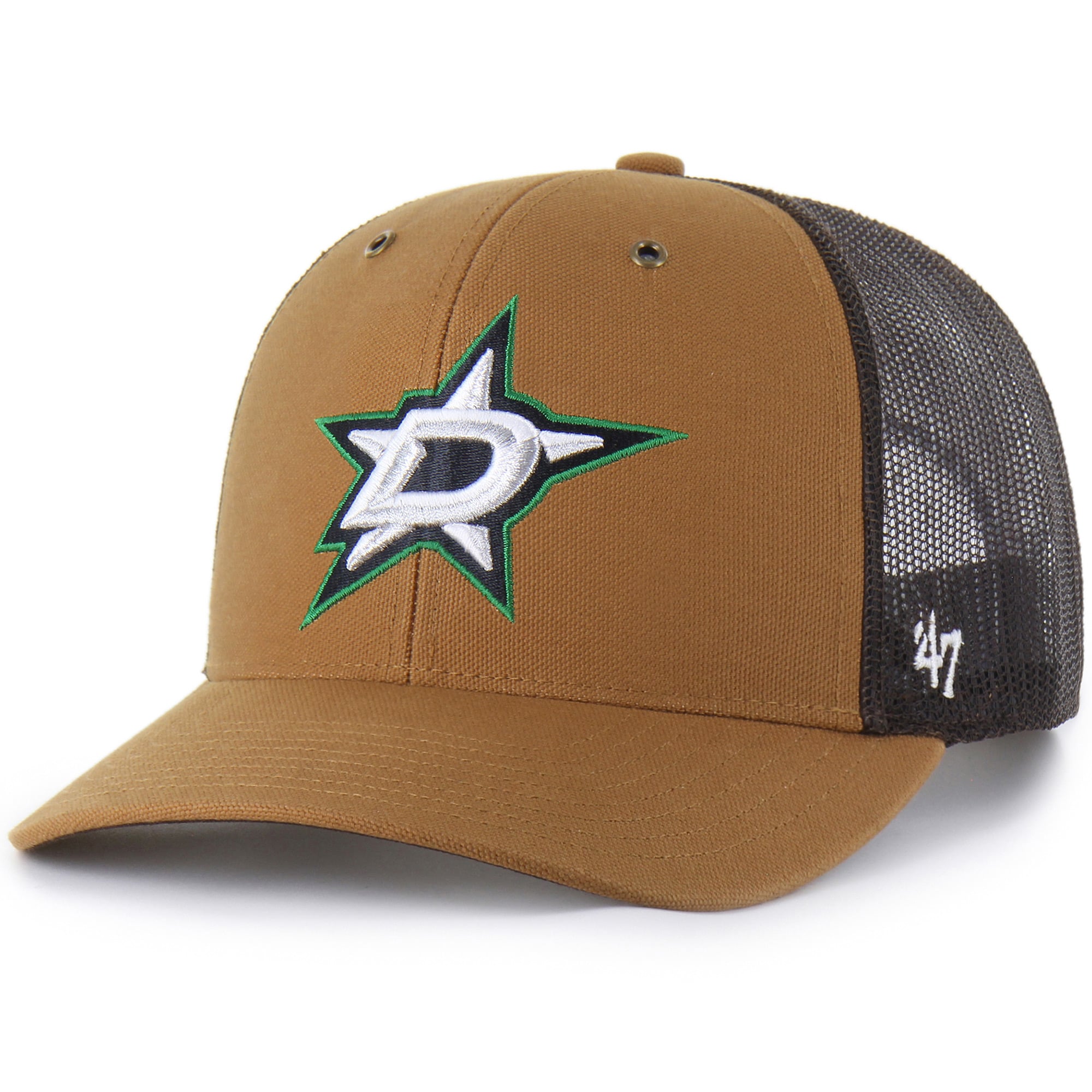NWOT KHAKI DISTRESSED STAR HAT OS Distressed Cap (A13AC401-KHAKI) main image 2