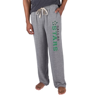 Dallas Stars Concepts Sport Mainstream Terry Tri-Blend Pants - Gray