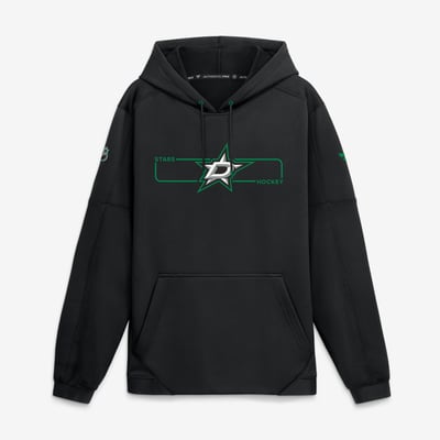 Dallas Stars Fanatics Authentic Pro Rink Fleece Pullover Hoodie - Black
