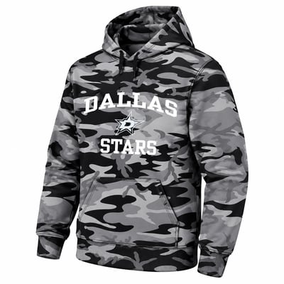  Dallas Stars Fanatics Big & Tall Camo Fleece Hoodie - Black