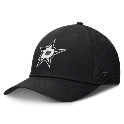  Dallas Stars Fanatics Tonal Meshback Stretch Hat - Black