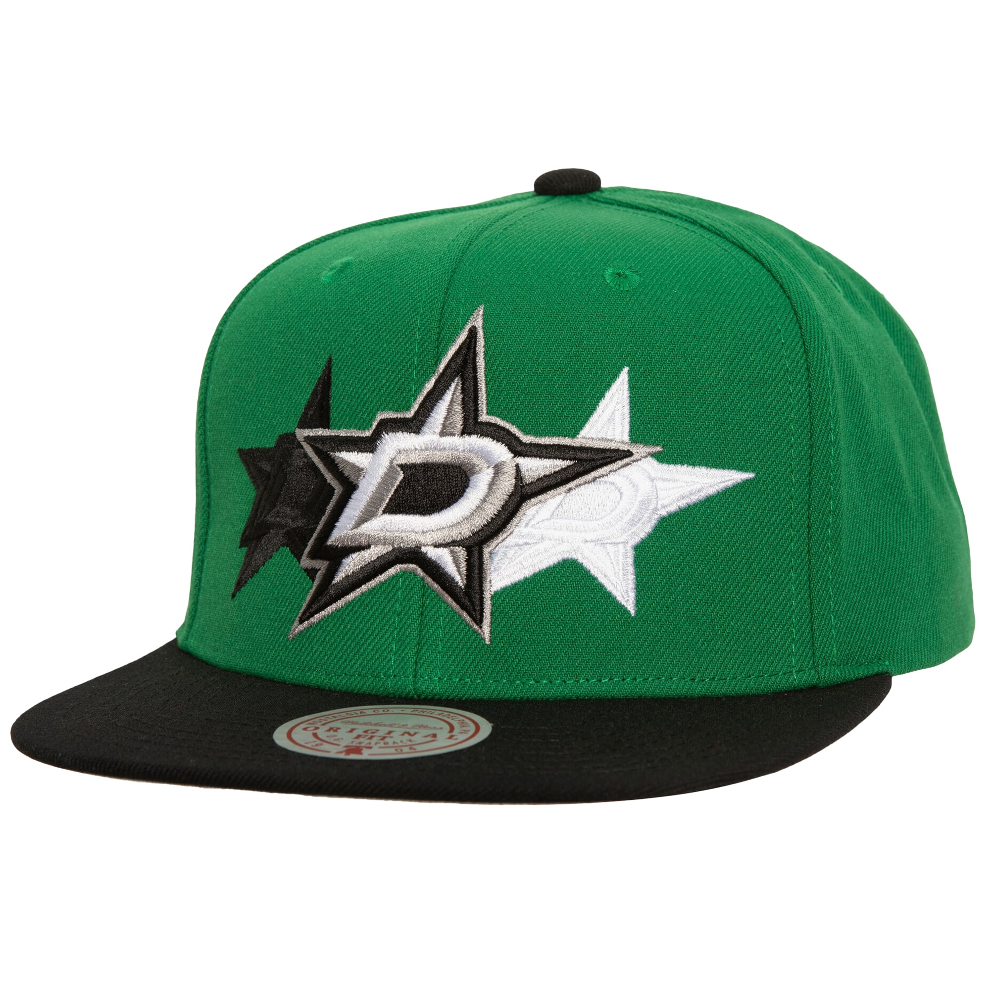 Green Stars Hat and Bag Set Dallas Stars Hat Cap Fitted Adult One Size Green NHL Stretch  main image 4